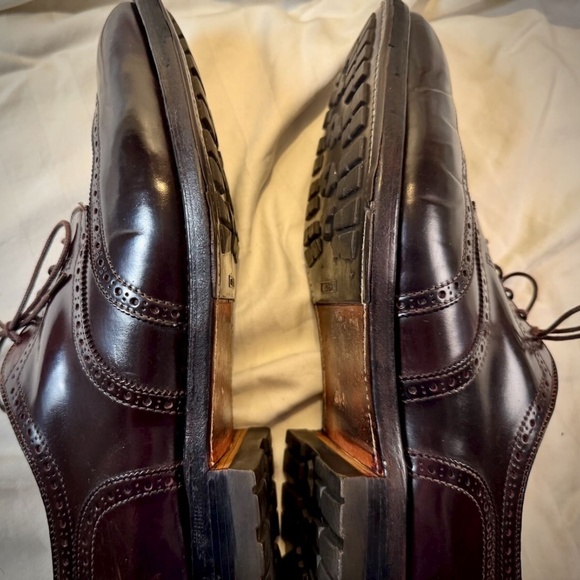 RARE-Alden Wing Tip Bal Oxford - Color 8 - Commando Soles - Size 13 - Picture 11 of 16